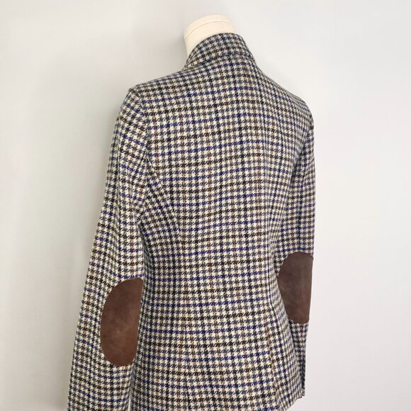 J Crew  - Sommerset Houndstooth Blazer Coat - Picture 3 of 12